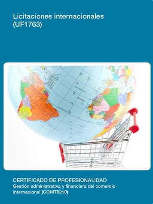 cover image of UF1763--Licitaciones internacionales